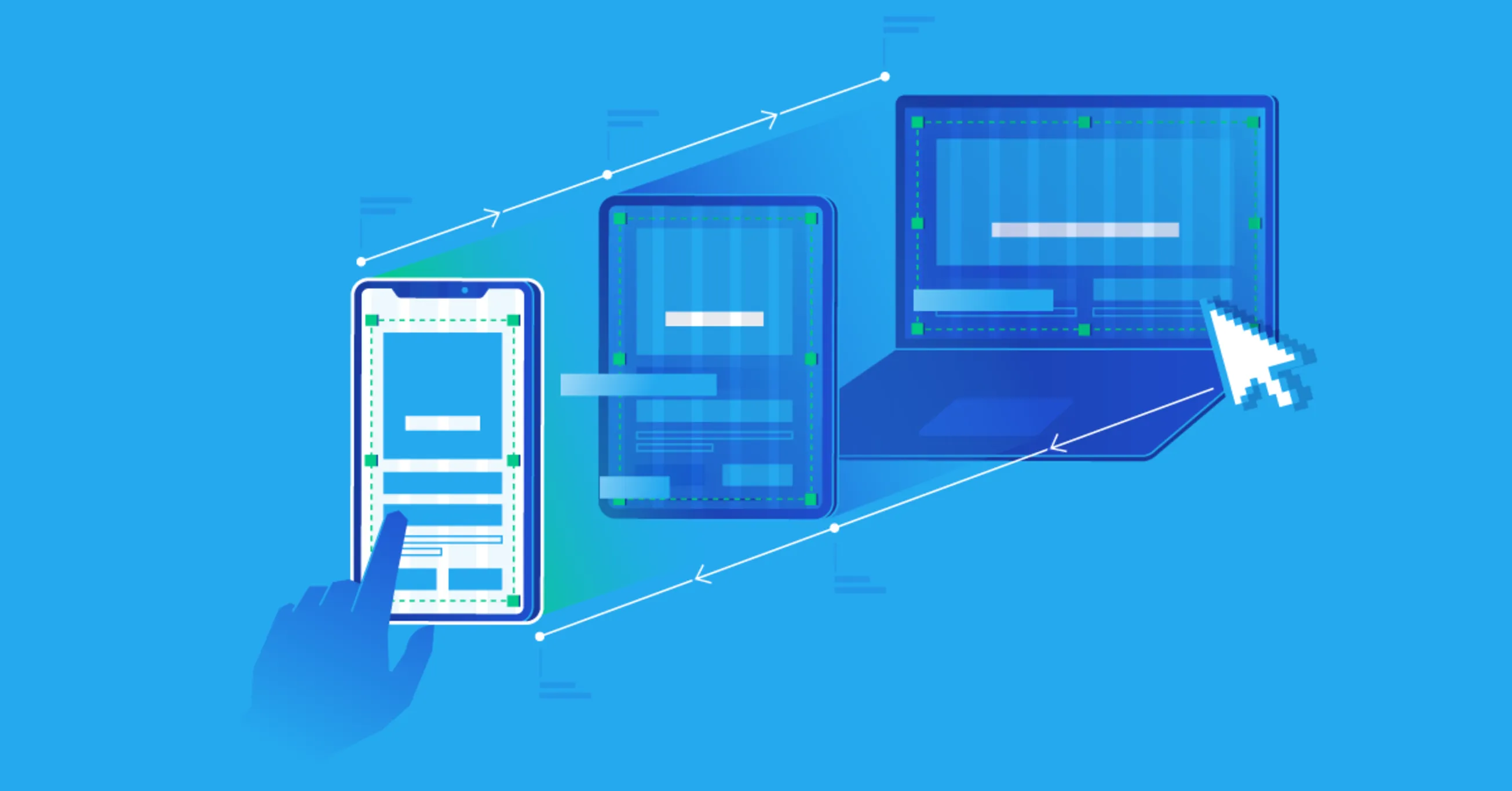 Website yang dapat diakses dengan baik melalui perangkat smartphone dan desktop